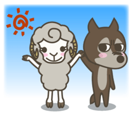 The Wolf and the Sheep vol. 2 sticker #3983827