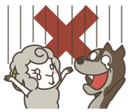 The Wolf and the Sheep vol. 2 sticker #3983836
