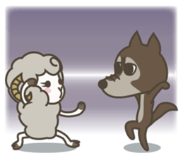 The Wolf and the Sheep vol. 2 sticker #3983843