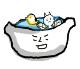 butterfly cat sticker sticker #3984198