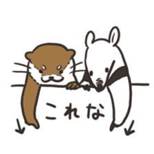 kotume & minami sticker #3984276