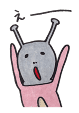 Animal head costume rabbit sticker #3984651
