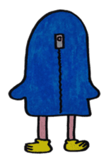 Animal head costume rabbit sticker #3984655