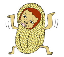 Peanut Alien sticker #3984692