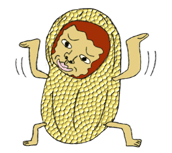 Peanut Alien sticker #3984692