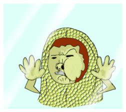 Peanut Alien sticker #3984719