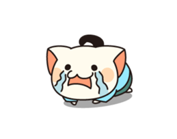 cat samurai&cat ninjya sticker #3984791