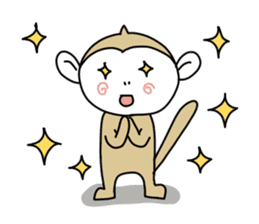 Day Mon-kichi of monkey sticker #3985022