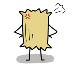 Adductor muscle of scallops sticker #3985432