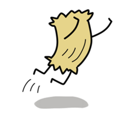 Adductor muscle of scallops sticker #3985437
