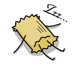 Adductor muscle of scallops sticker #3985439