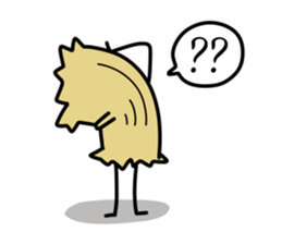 Adductor muscle of scallops sticker #3985441