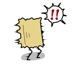 Adductor muscle of scallops sticker #3985463