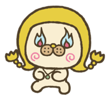 ANIMAL GIRL sticker #3985789