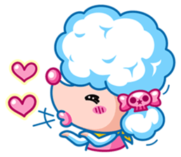 KhawTang fluffy poodle  (Inter) sticker #3985836