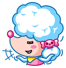 KhawTang fluffy poodle  (Inter) sticker #3985841