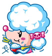 KhawTang fluffy poodle  (Inter) sticker #3985846