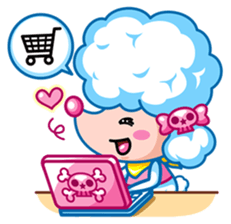 KhawTang fluffy poodle  (Inter) sticker #3985854