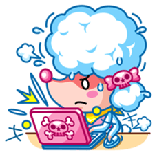 KhawTang fluffy poodle  (Inter) sticker #3985870