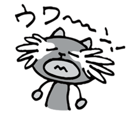 A shirokuro cat sticker #3986347