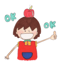 Happy Ringo-chan sticker #3986916