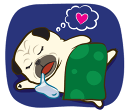 Ball in puppy love sticker #3987235