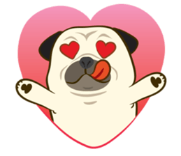 Ball in puppy love sticker #3987239