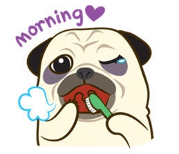 Ball in puppy love sticker #3987258