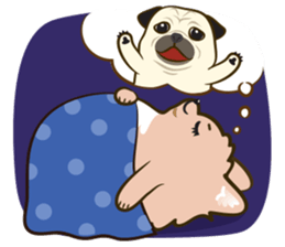 Ball in puppy love sticker #3987259