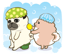 Ball in puppy love sticker #3987260