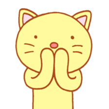 Stretch rabbit sticker #3987459