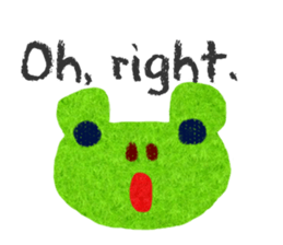 Good Responses Sticker(English) sticker #3987585