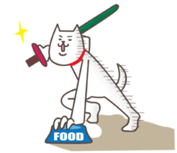 Hungry Dog sticker #3987638