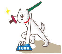 Hungry Dog sticker #3987638
