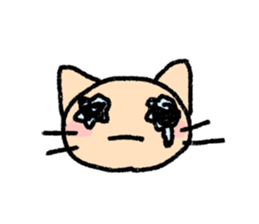 The cat which may be cute sticker #3987798