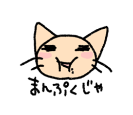 The cat which may be cute sticker #3987801