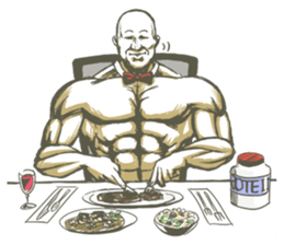 Muscle MASSAN sticker #3987979