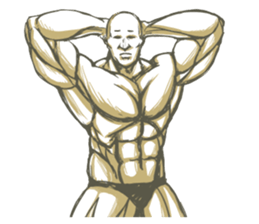 Muscle MASSAN sticker #3987980