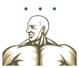 Muscle MASSAN sticker #3987984
