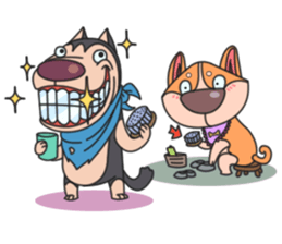 SHIBA.HUS sticker #3988469