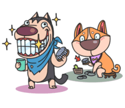 SHIBA.HUS sticker #3988469