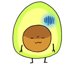 Avocadosenpai sticker #3988521