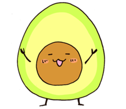 Avocadosenpai sticker #3988522