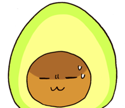 Avocadosenpai sticker #3988523
