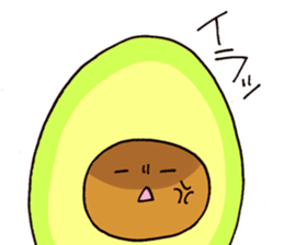 Avocadosenpai sticker #3988524