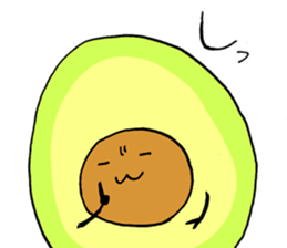 Avocadosenpai sticker #3988527