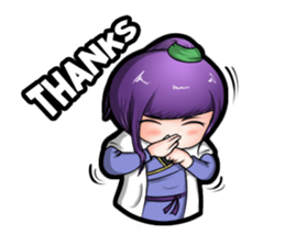 Purple and Grey Head (ChineseSwordman) sticker #3988671