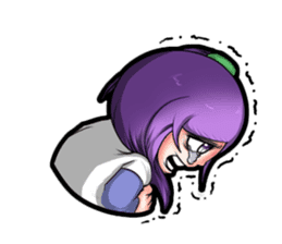 Purple and Grey Head (ChineseSwordman) sticker #3988691