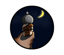 Purple and Grey Head (ChineseSwordman) sticker #3988704