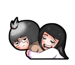 Purple and Grey Head (ChineseSwordman) sticker #3988706